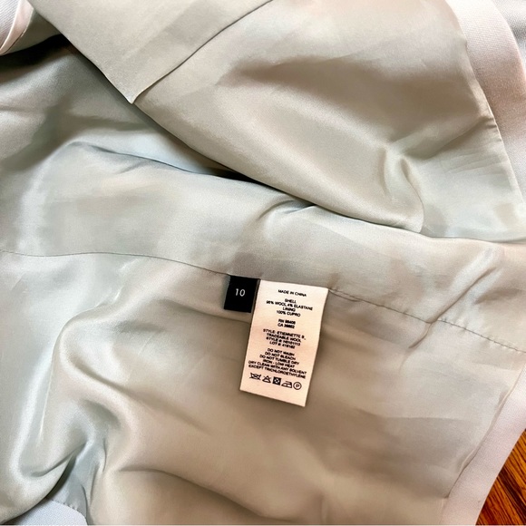 Theory Pistachio Etiennette Single Breast Blazer - Picture 5 of 8